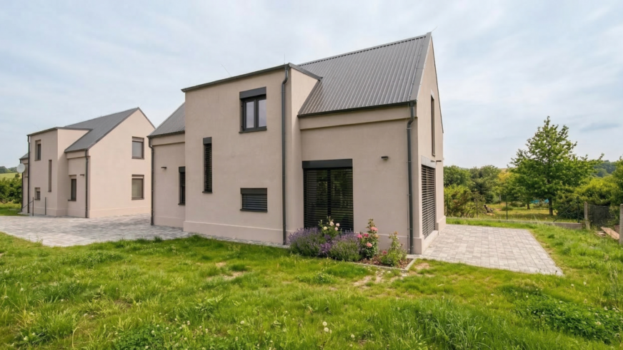 stavba nízkoenergetického domu